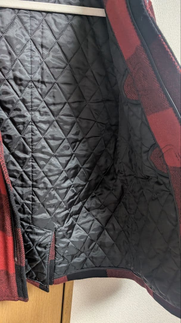 BURBERRY BLACK LABEL　チェック柄　ダッフルコート　メンズ