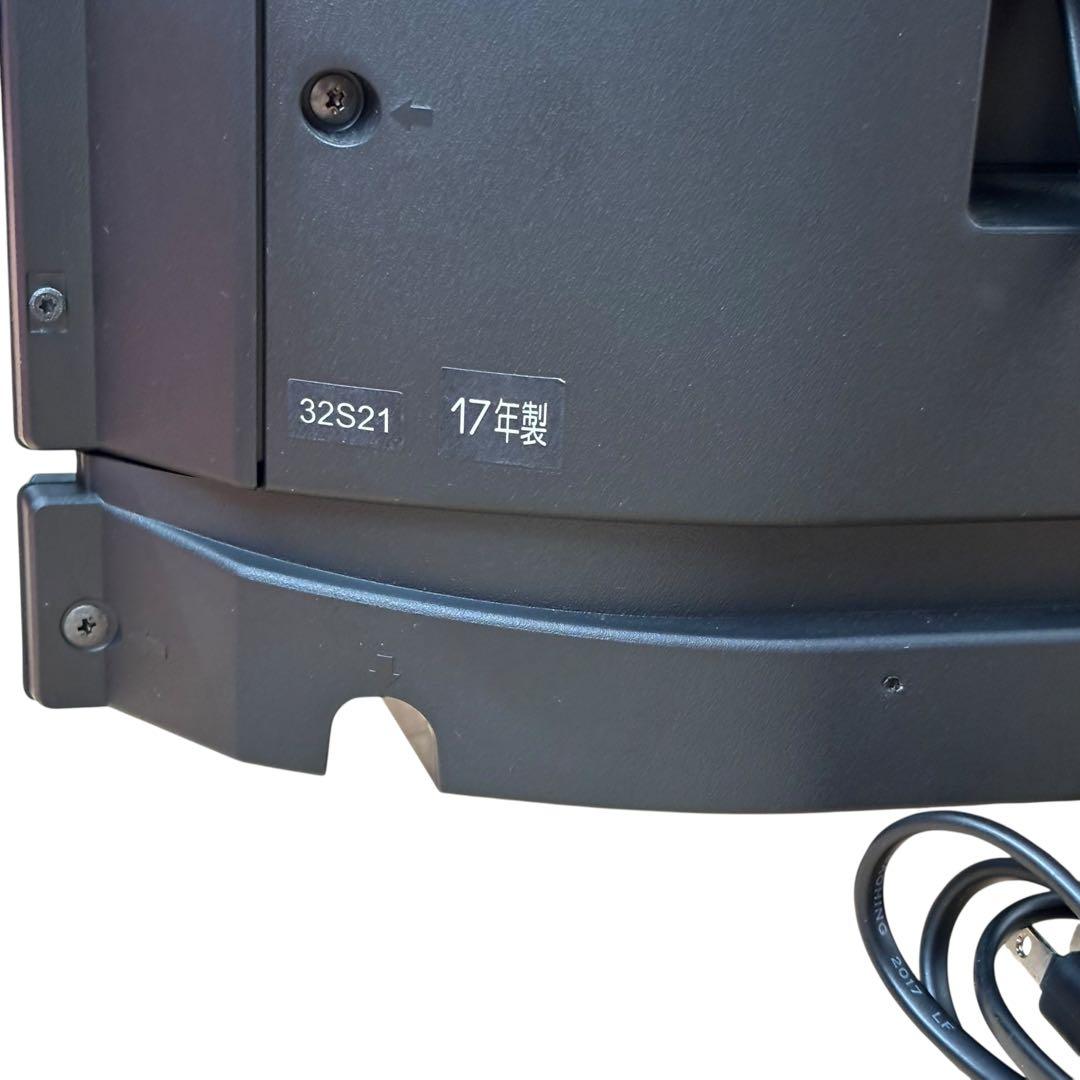 TOSHIBA REGZA 液晶テレビ 32型 17年製 リモコン 32S21