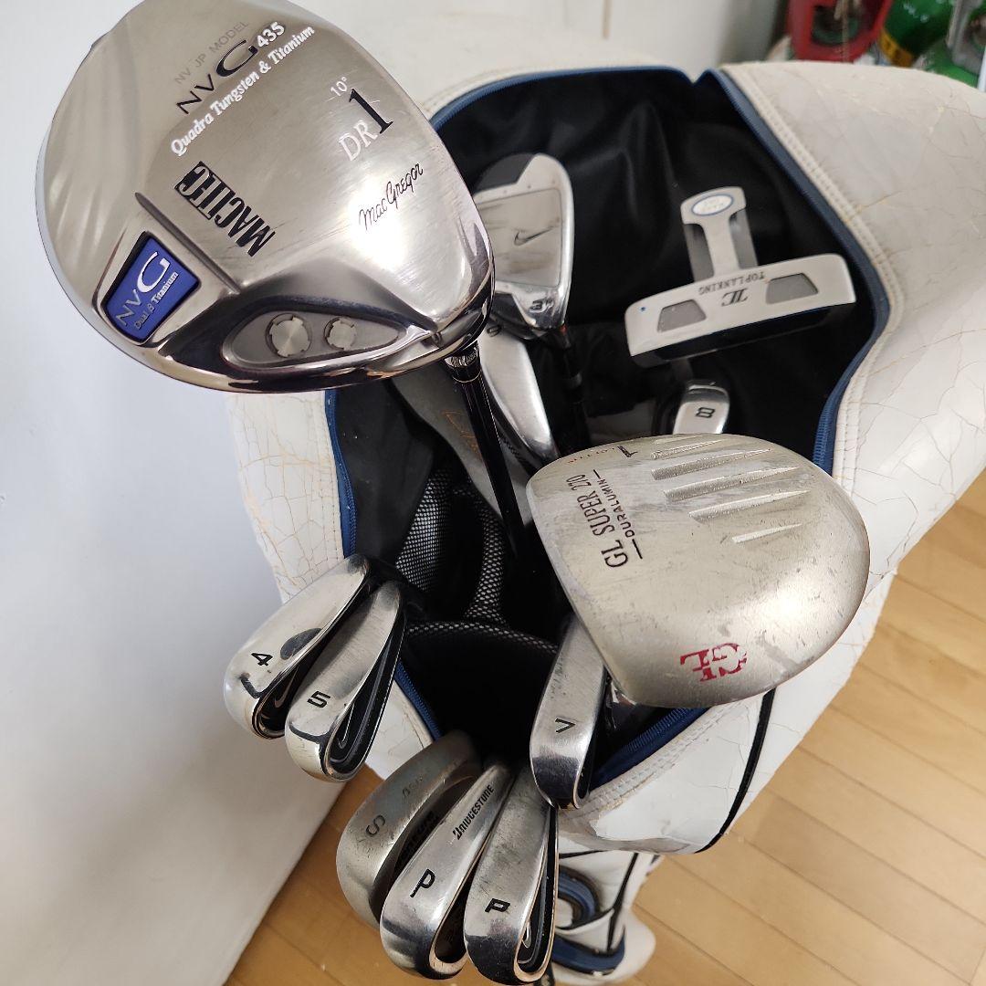 Cleveland ゴルフキャディバッグ ホワイト/ブルー