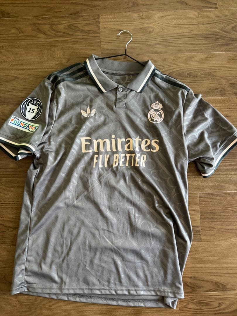 レアルマドリード Bellingham 5 グレー　ベリンガム