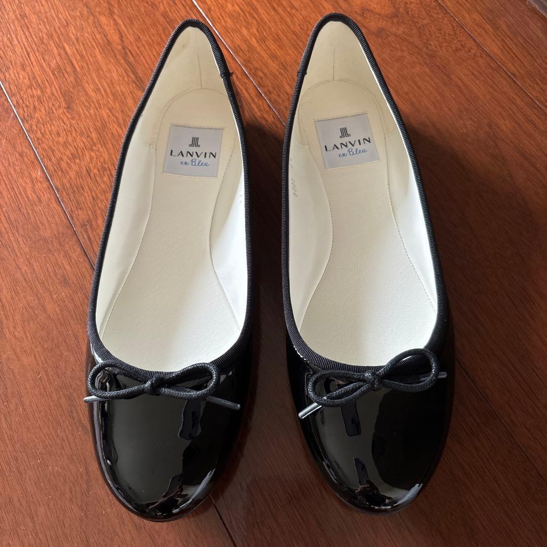 エナメルバレーシューズ 24㎝