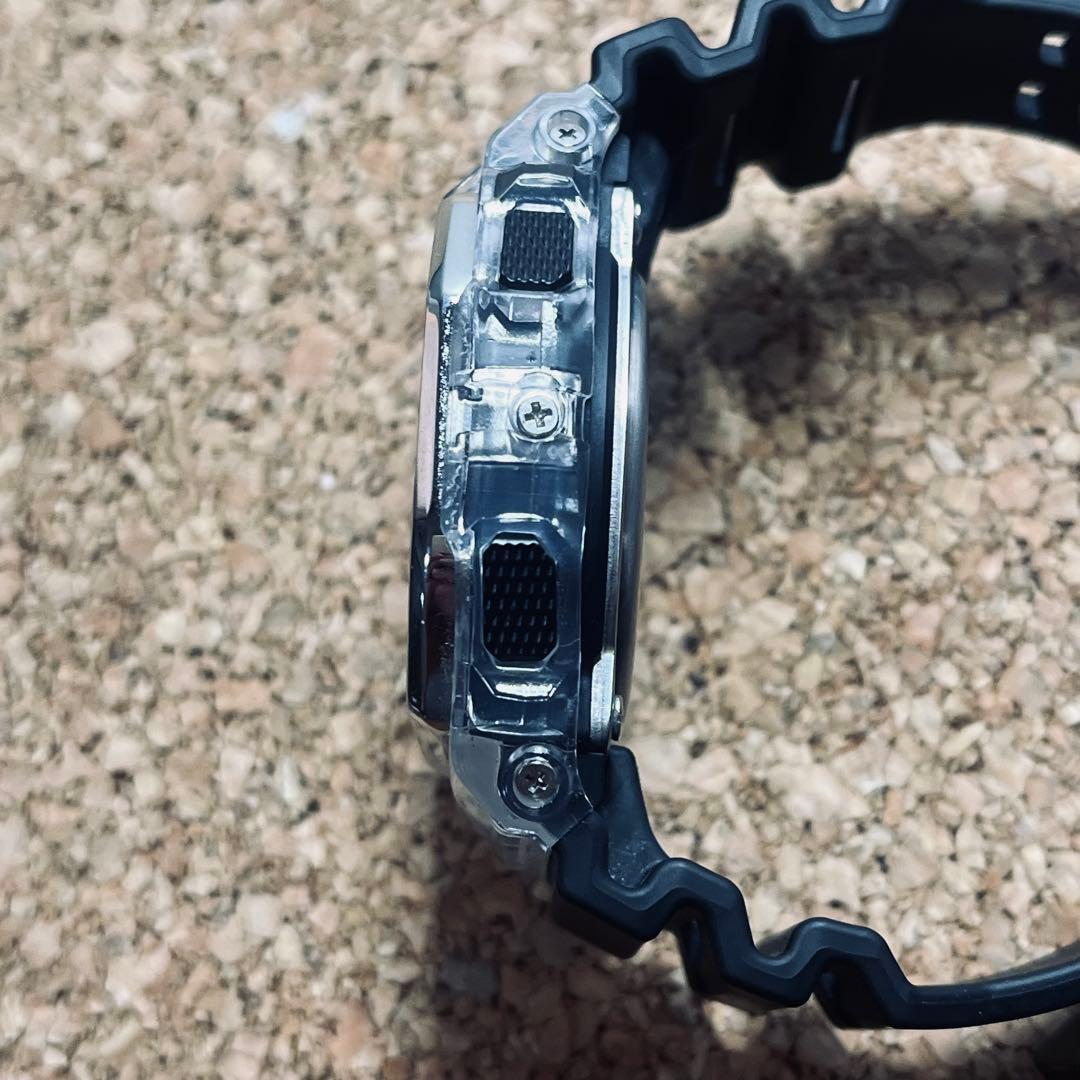 カシオGーLIDE/GBXー100Sー1JF 国内正規品/メンズブラック／クリア