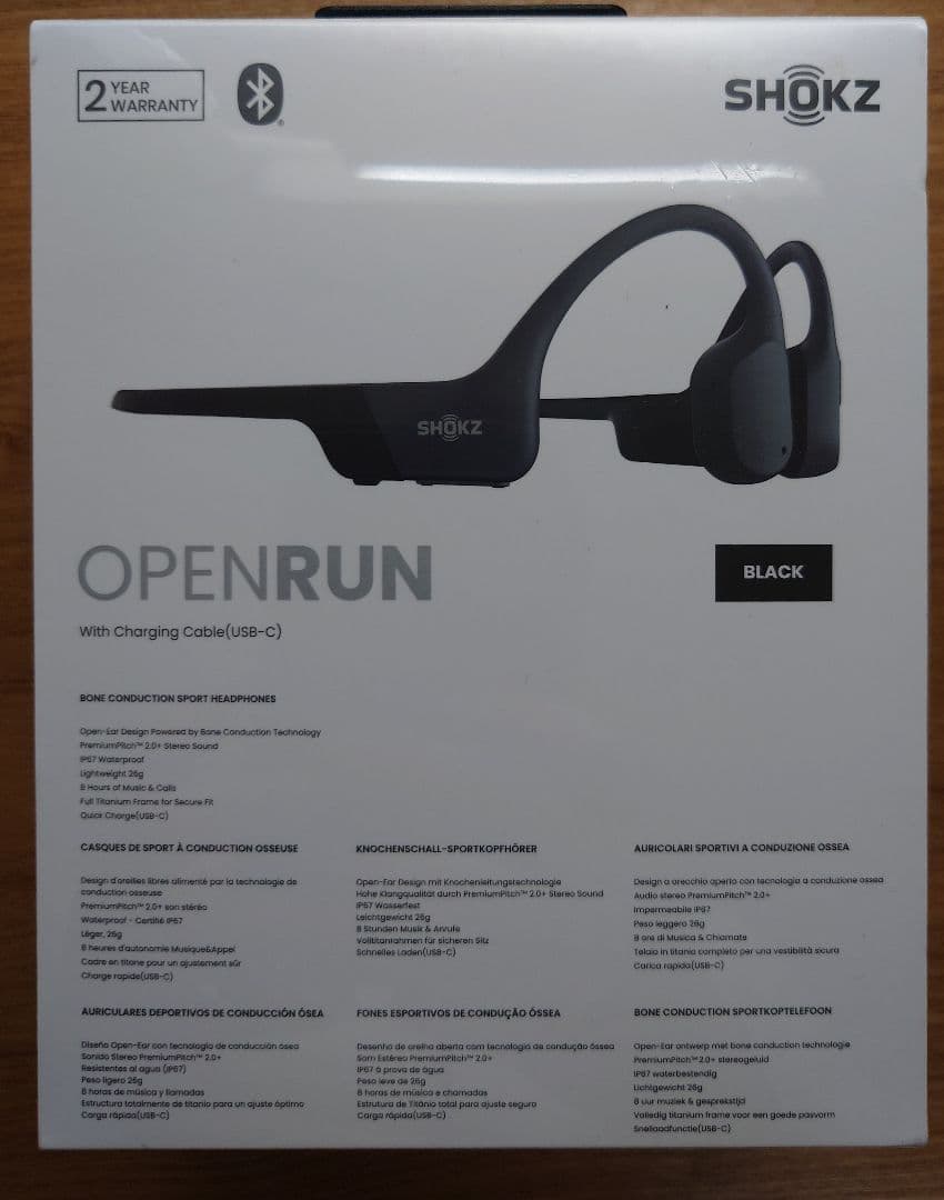 【新品未開封】SHOKZ OPEN RUN （S805）