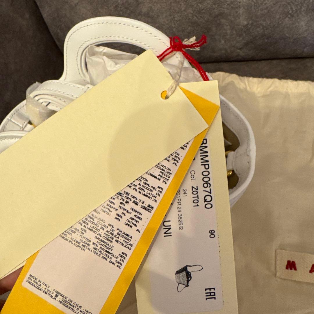 新品未使用 MARNI トロピカリア マイクロ 2WAY ショルダー かごバッグ