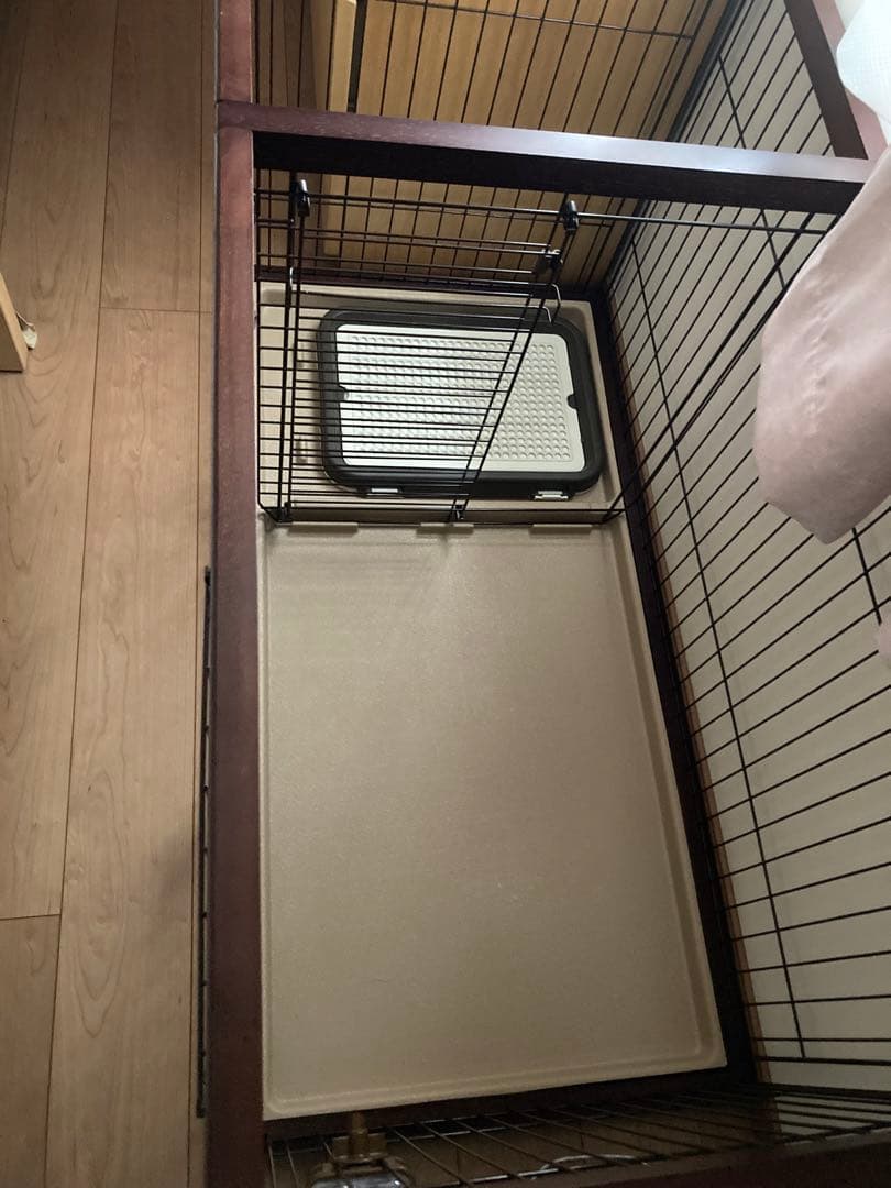 送料込み 美品！1週間使用petio トイレのしつけができるドッグルームサークル