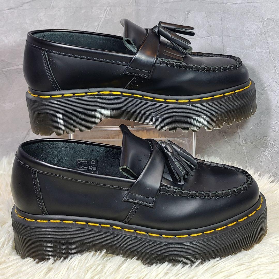 【ドクターマーチン】ADRIAN QUAD　タッセルローファーダブルソール厚底