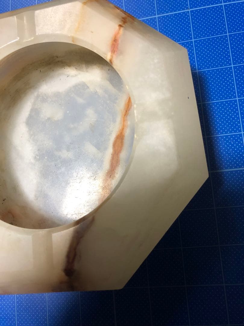 大理石　高級　オニックス　灰皿