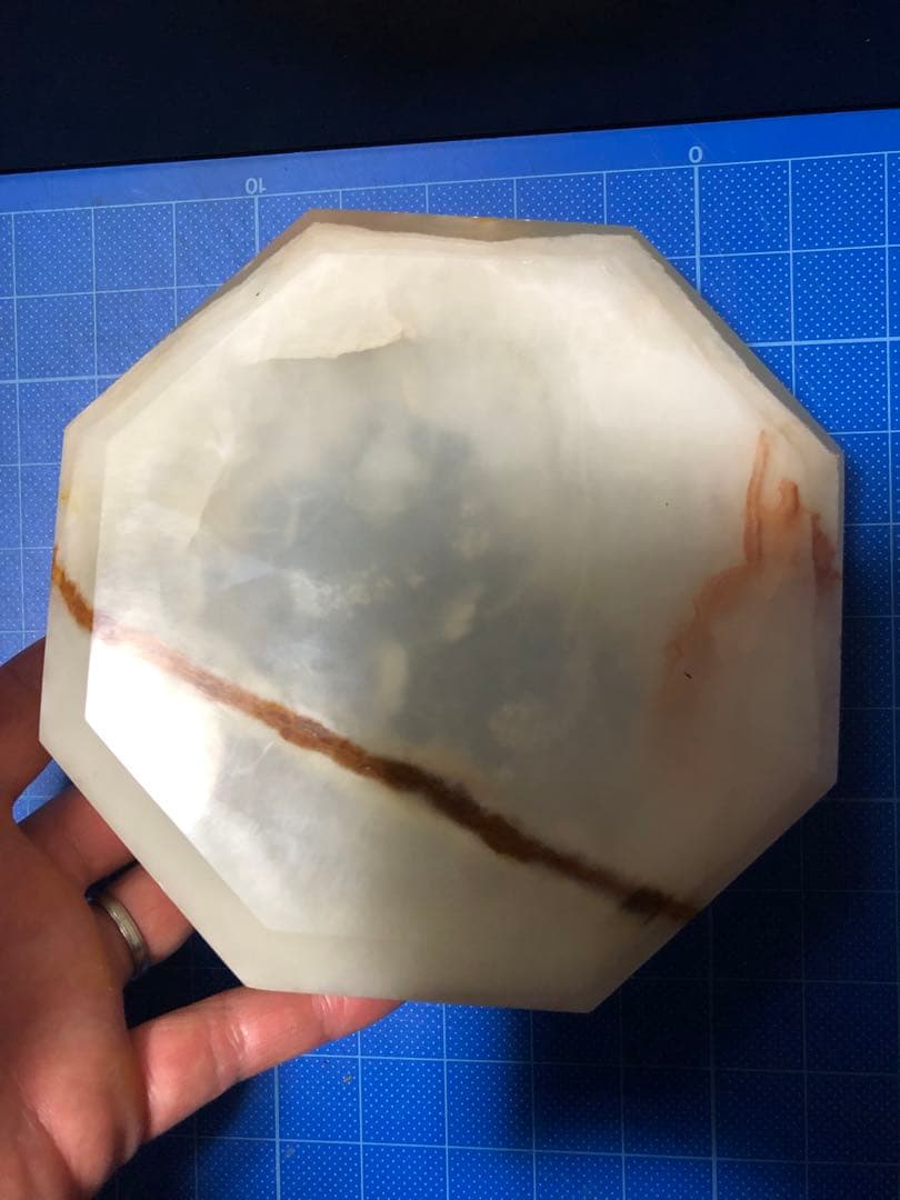 大理石　高級　オニックス　灰皿