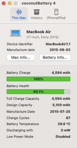 MacBook Air 2015 i5 8Gb 512Gb 11インチ USキー