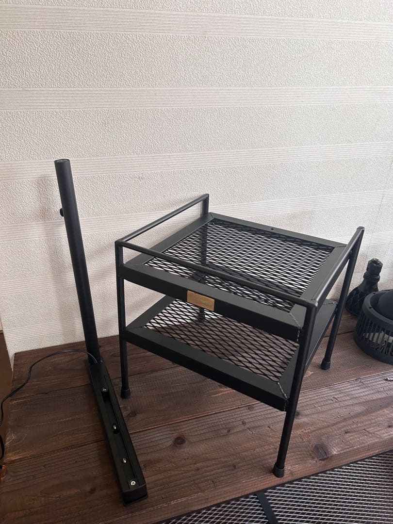 ☆送料込み☆ライトレール付植物棚　即購入OK 育成管理　アガベ　塊根　什器