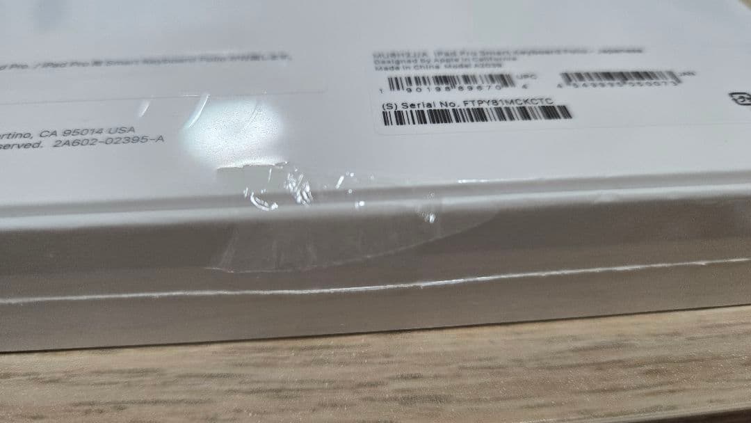 新品未開封 12.9iPadpro第3世代Smart KeyboardFolio