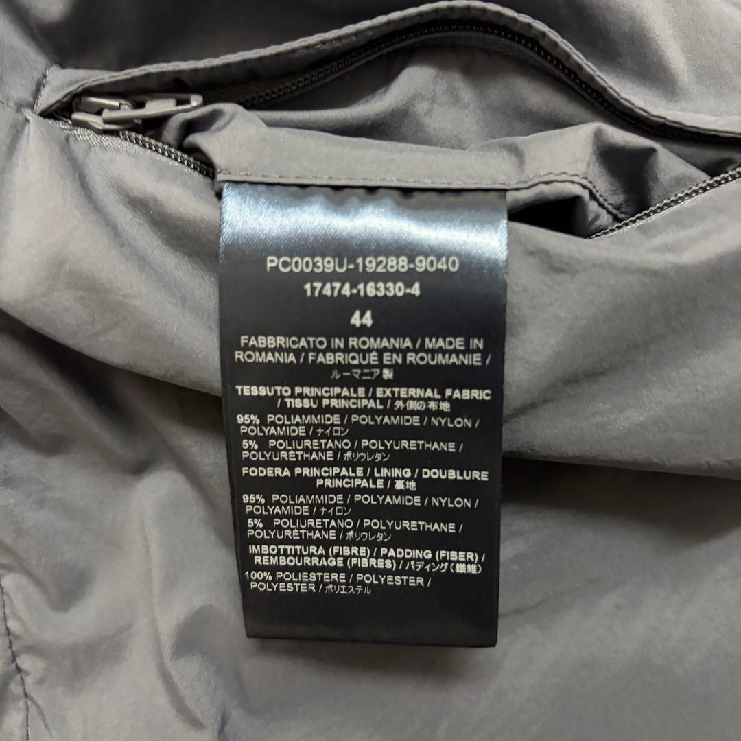 HERNO ヘルノ　ダウンジレ サイズ44 ブルーグレー　ネイビー