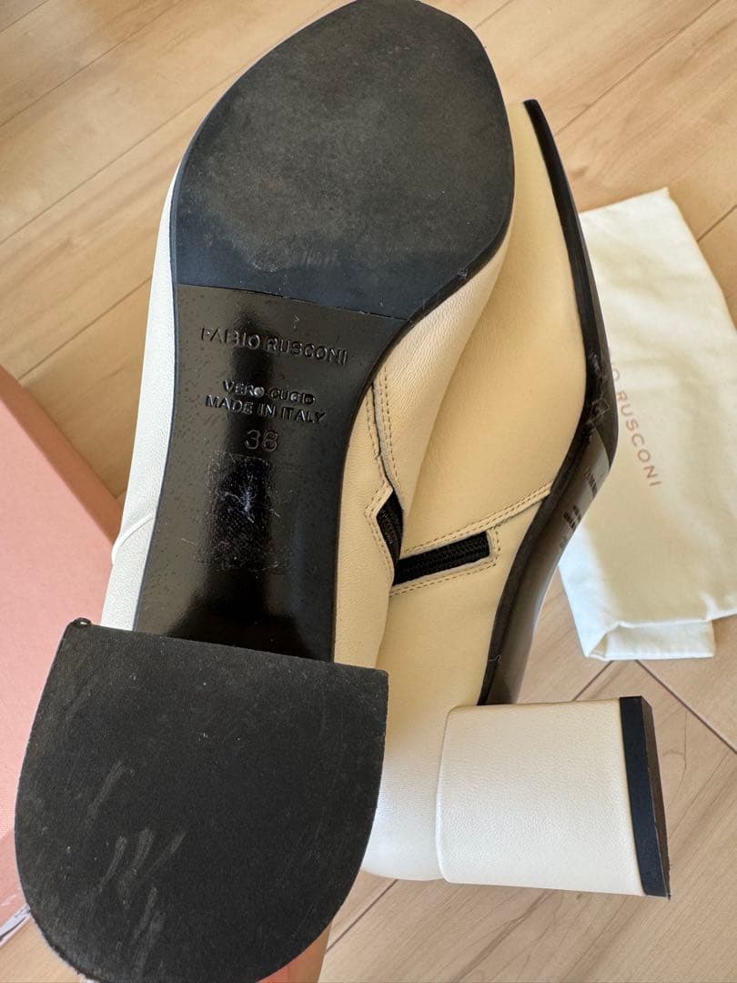 fabio rusconi ショートブーツ美品