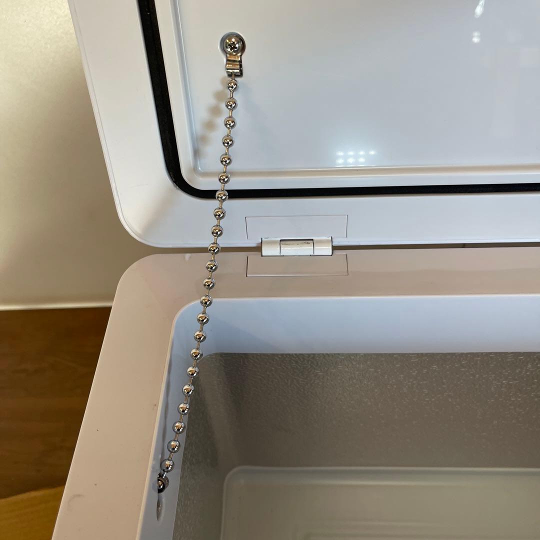 ホワイト冷凍庫 デジタル温度設定