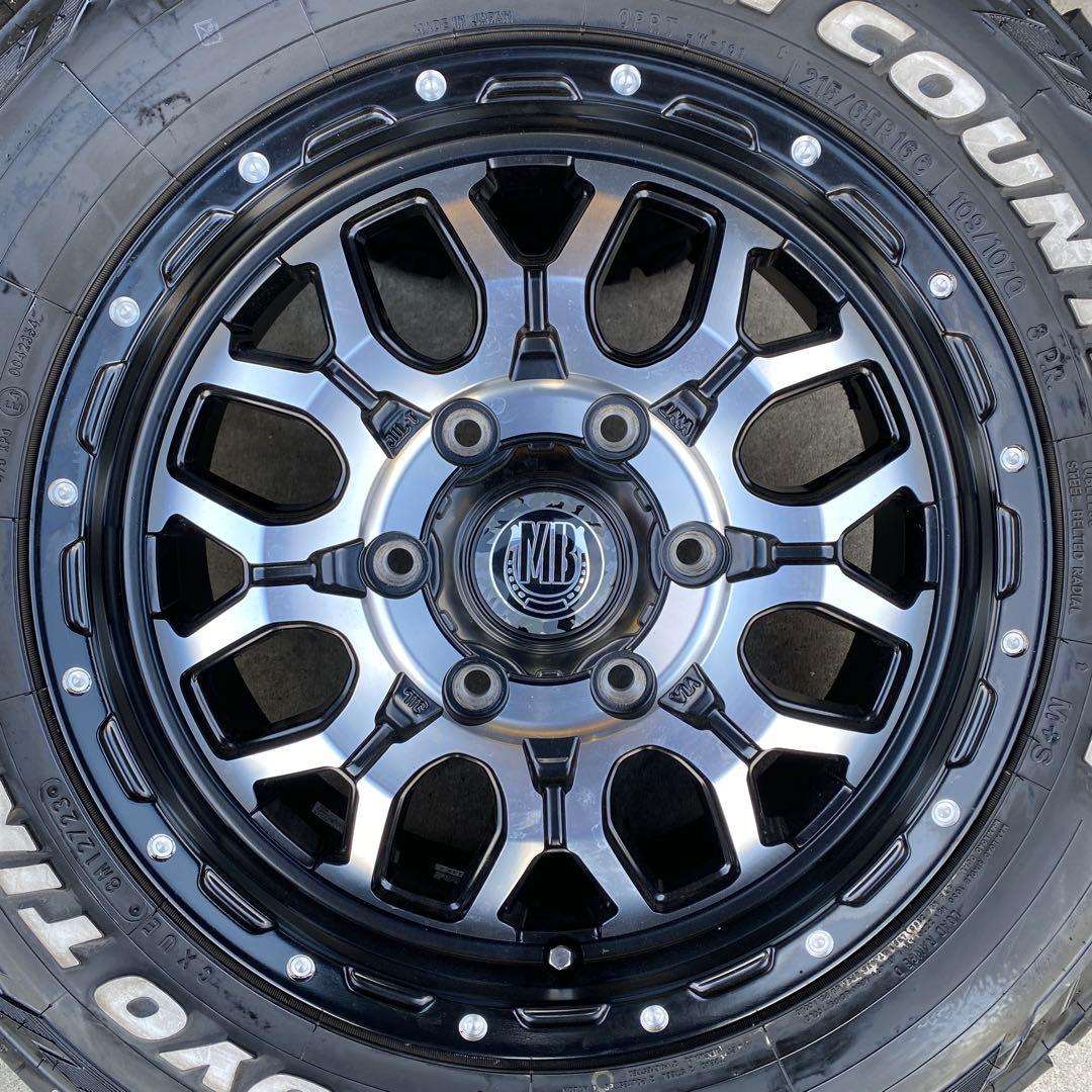 中古トーヨーオープンカントリーR/Tタイヤホイールセット　200系ハイエース