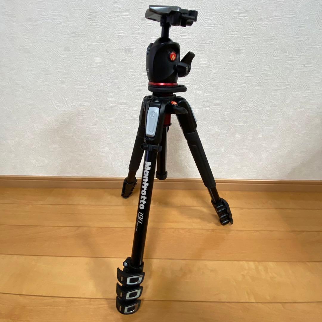 Manfrotto 190 4段ショートポール仕様XPROボール雲台