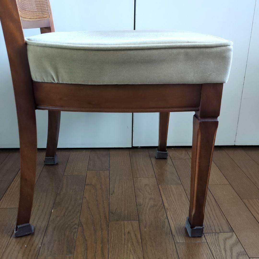 maruni マルニ木工　椅子　木製ダイニングチェア 地中海シリーズ　ブラウン