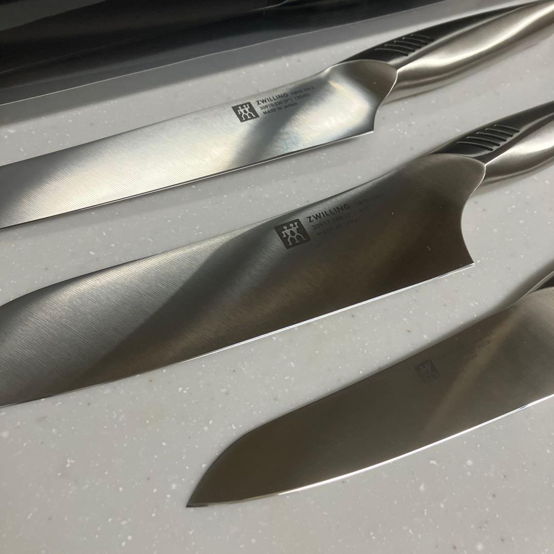 ツヴィリング ツイン フィン2 包丁 3本 （バラ売り相談可）