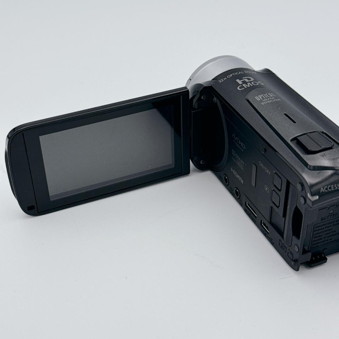 【美品】Canon ビデオカメラ iVIS HF R41 ブラック 動作品
