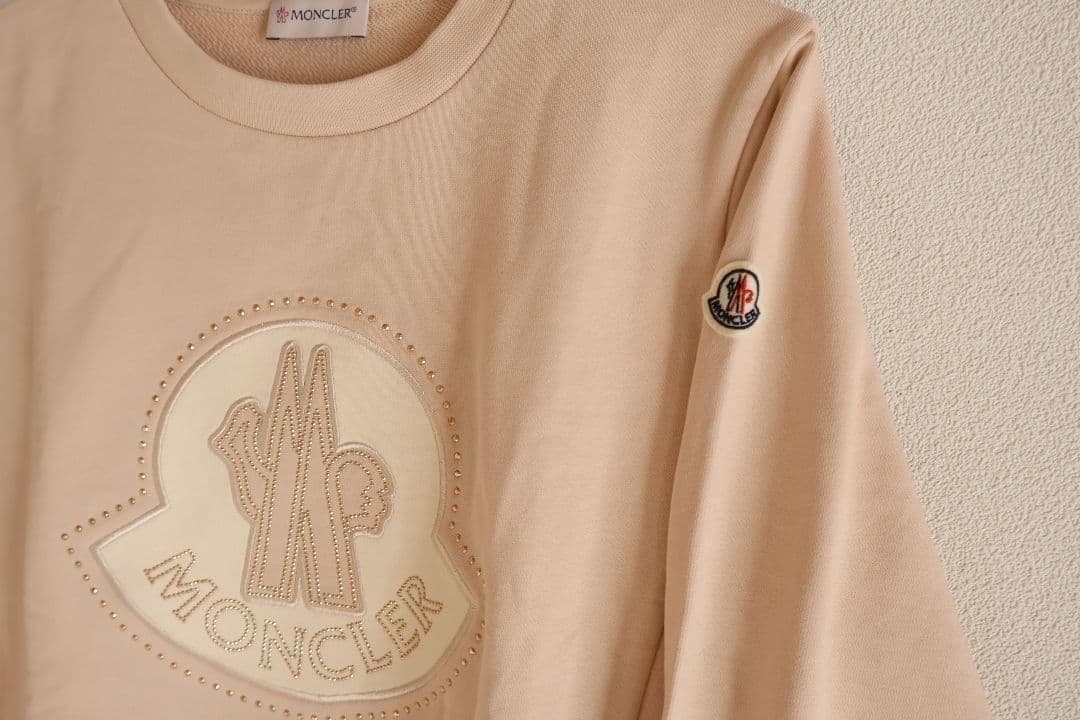限定特価✨MONCLER ロゴ スウェット 14A レディースS〜М相当
