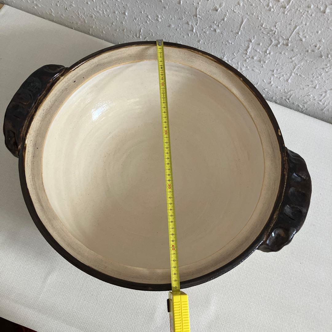 ぱぱ　巨大 土鍋　直径46.5cm 高さ２７cm