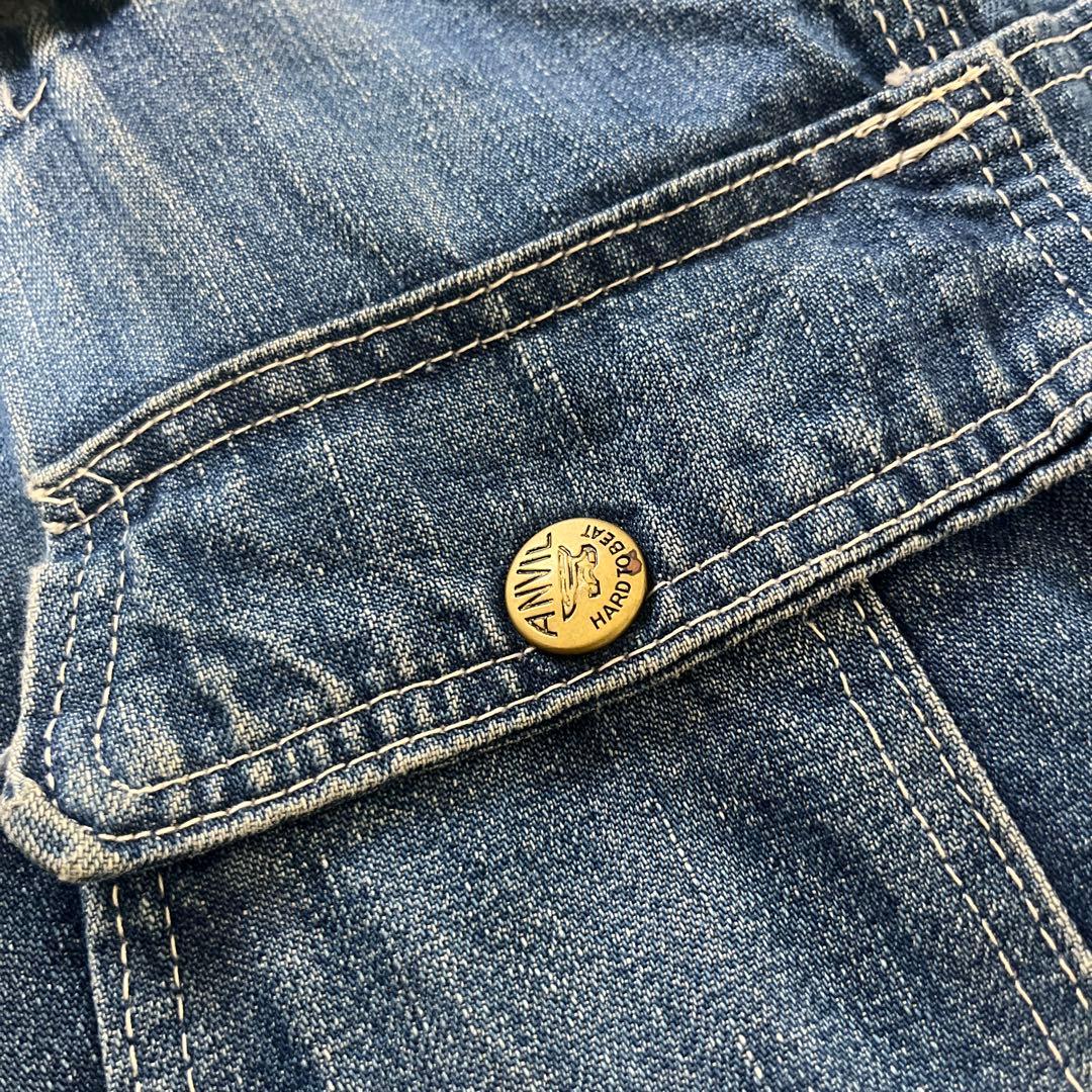 パンツ ~50's Anvil Brand DENIM OVERALLS