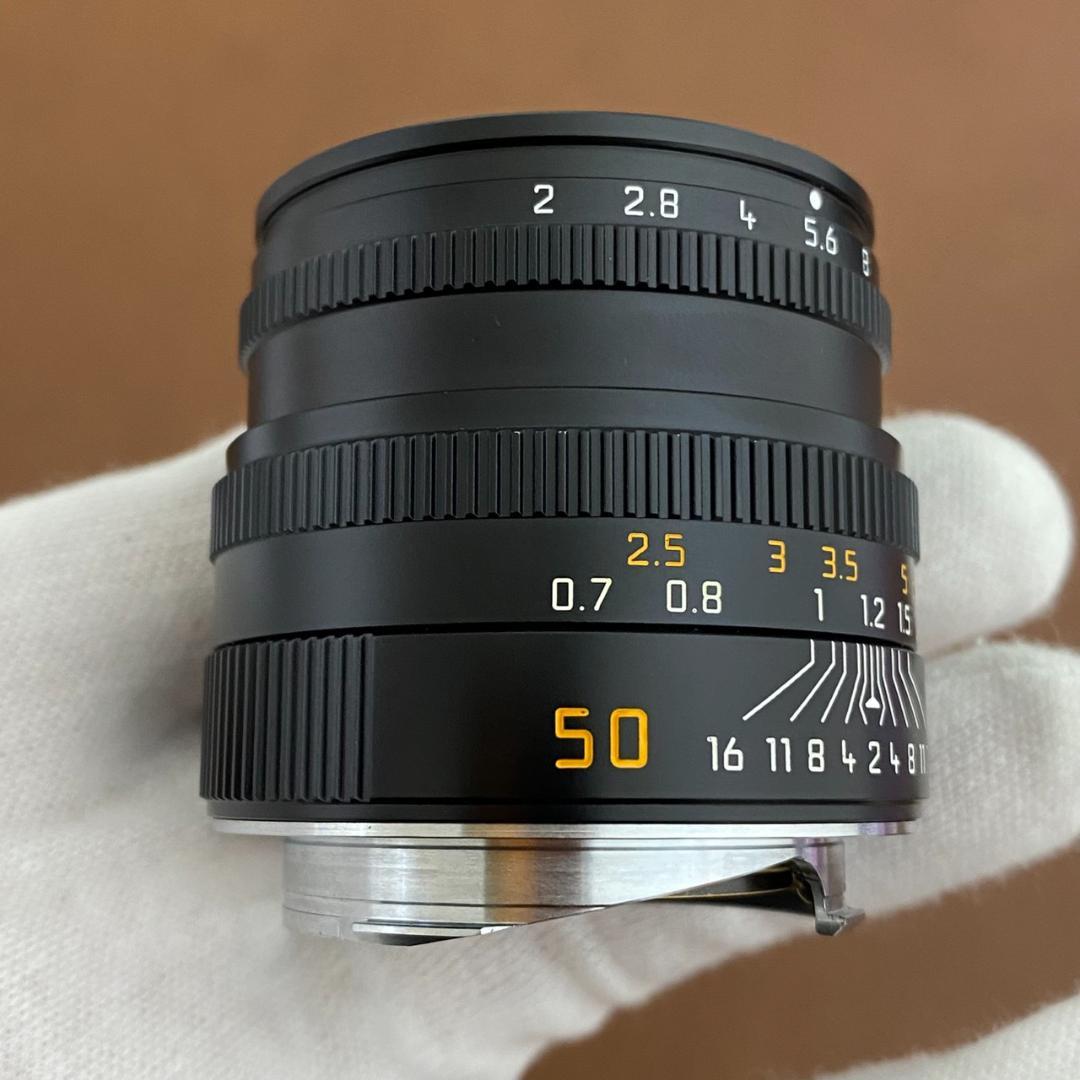 レンズ(単焦点) Summicron M50mm f2.0 Black 11826 6bit