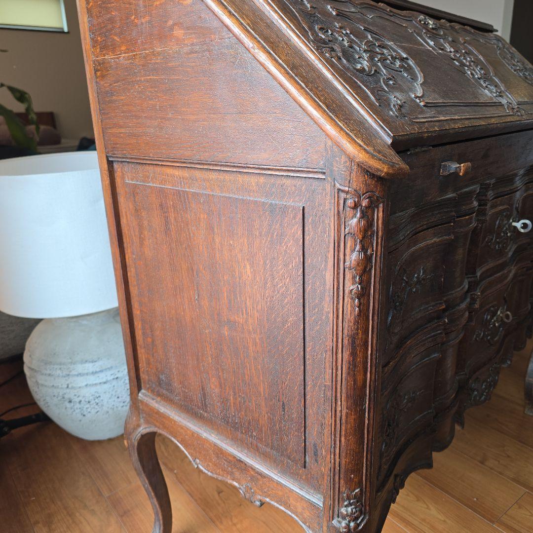 アンティークライティングデスク1890年代 鍵あり