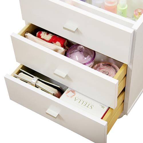 フィーゴ ドレッサー ホワイト　お客様組み立て品タイプ