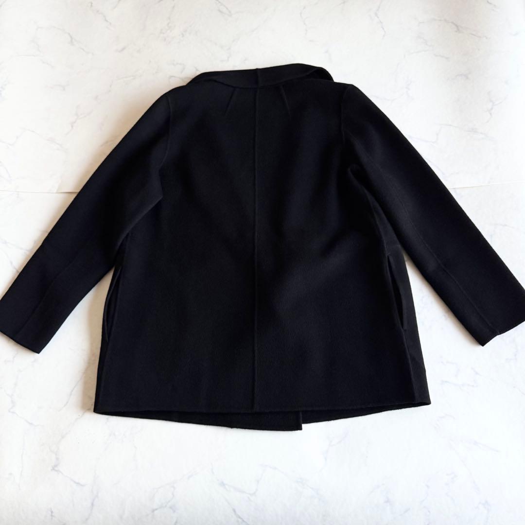 現行タグ 近年モデル セオリー カシミヤ混 ダブルフェイス ショールカラーコート