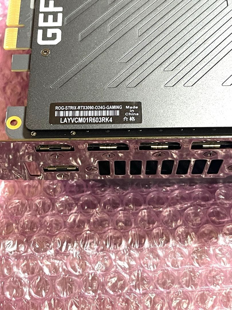 ASUSグラフィックボード ROG-STRIX RTX3090⚫︎ジャンク