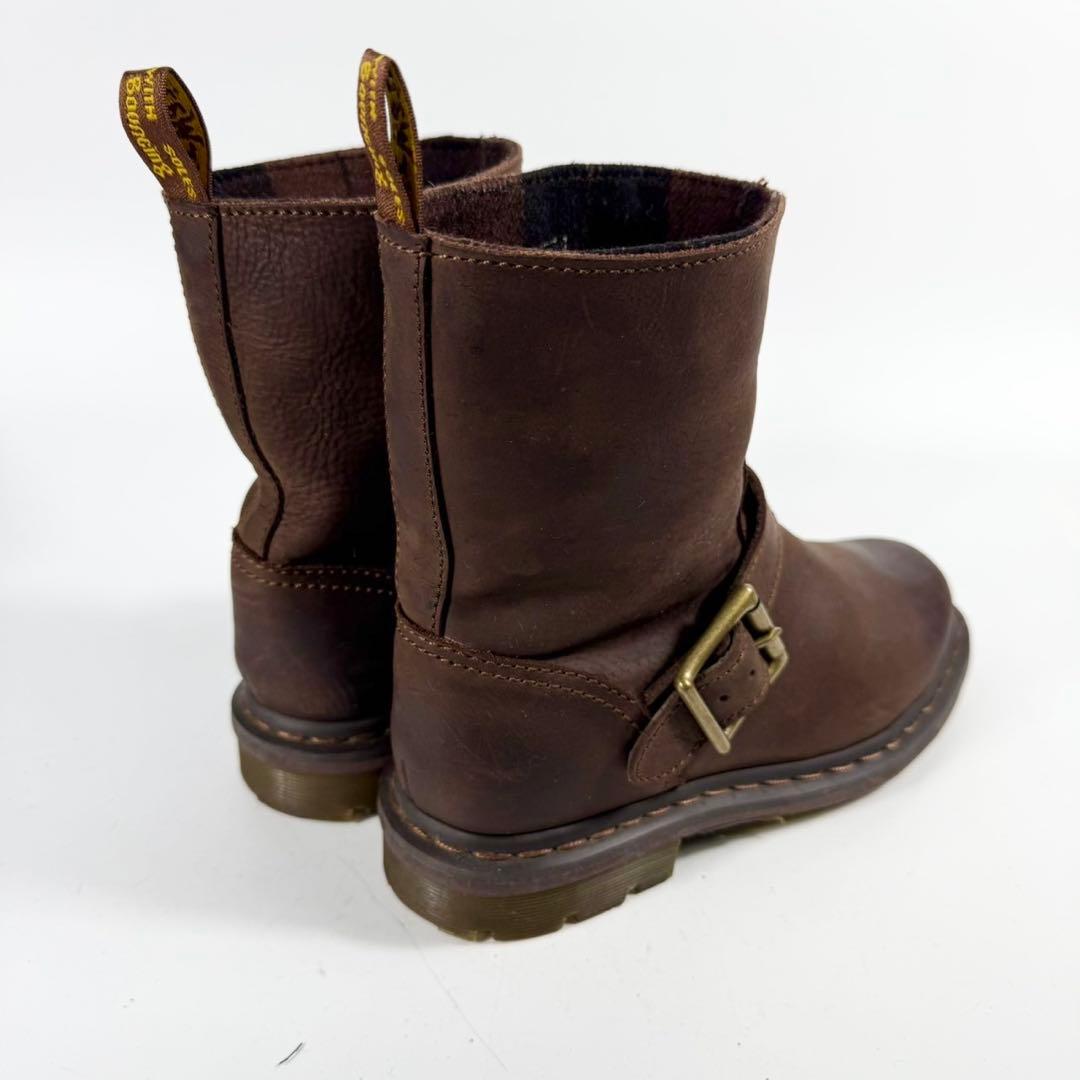【美品】Dr.Martens ドクターマーチン　エンジニアブーツ 革靴　茶