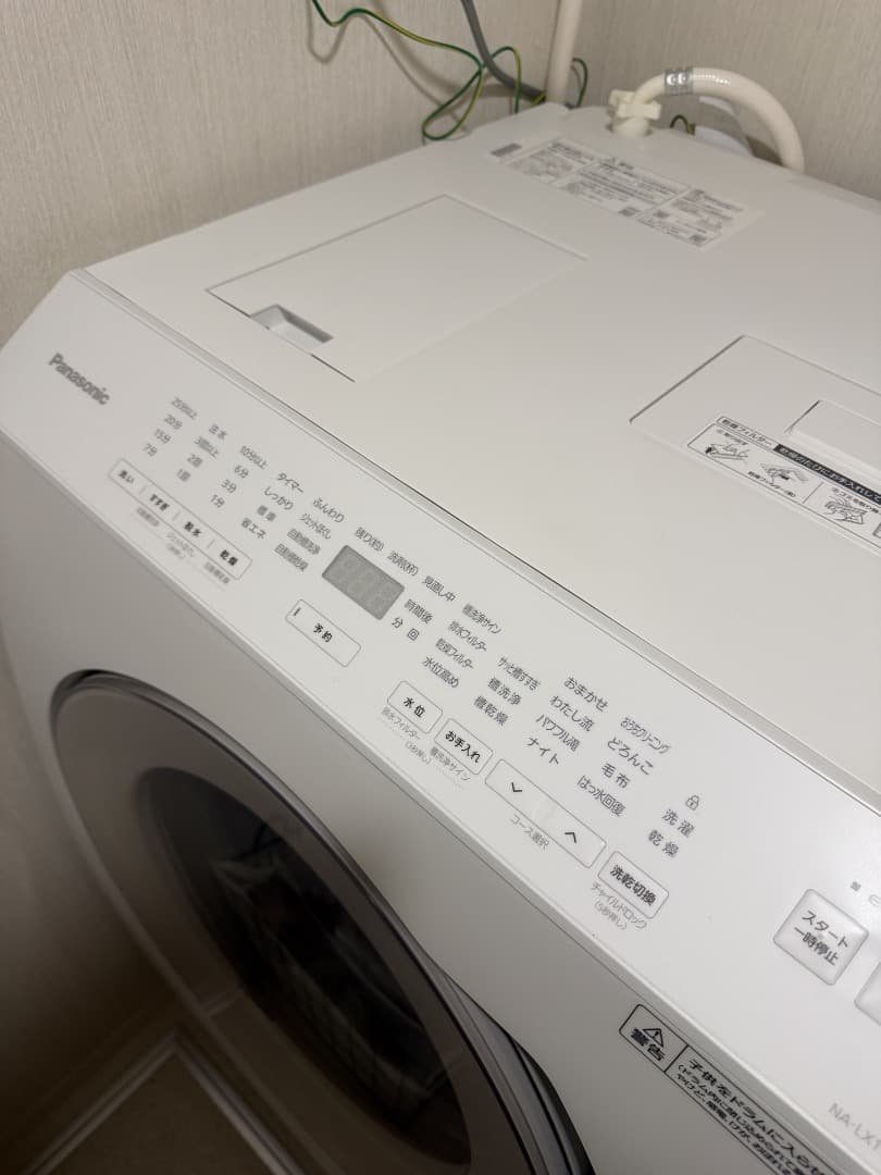 Panasonic ドラム式洗濯機 NA-LX113DL 左開き