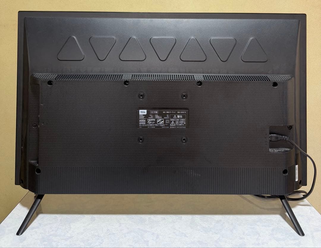 TCL 液晶カラーテレビ 32型 32S515 2021年製【中古品】