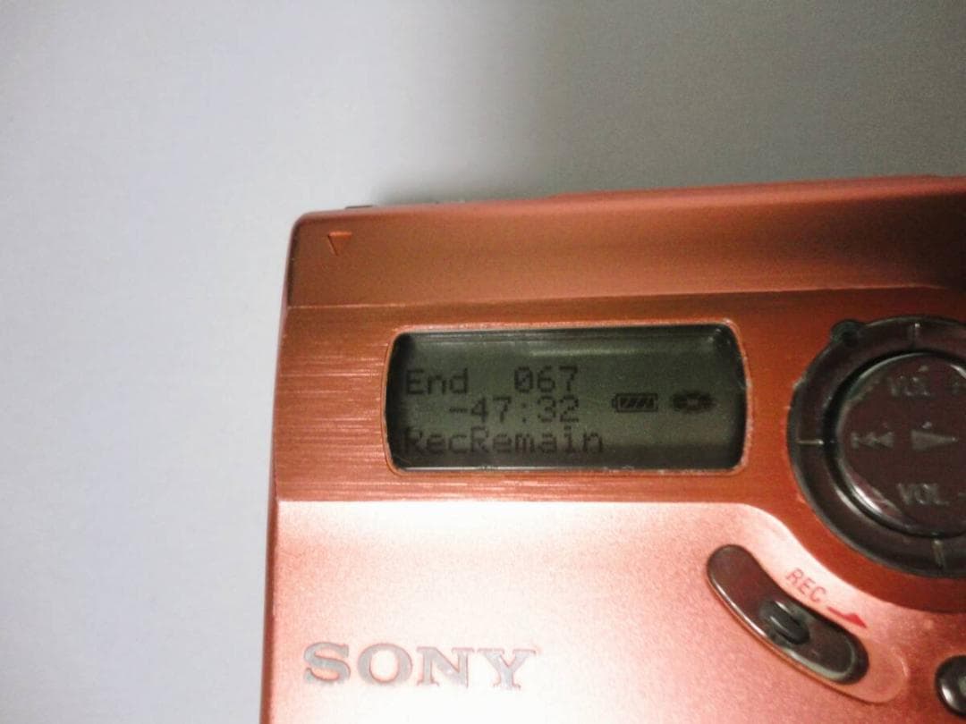 【録音、再生、USB接続 動作OK！】MZ-RH1代用 SONY MZ-N920