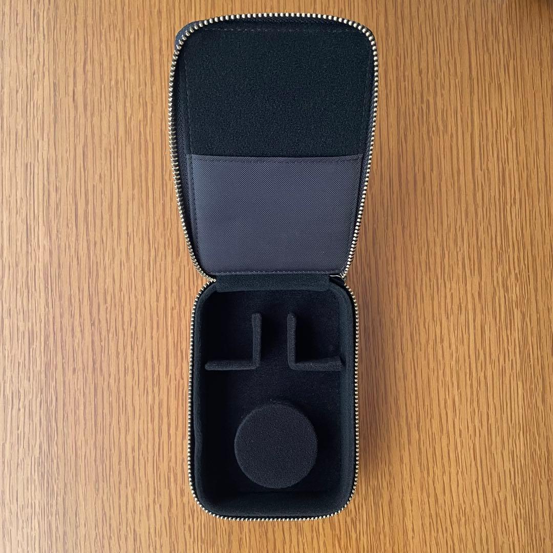 【美品】PLUSSOUND イヤホン レザーケース　色：バーガンディ