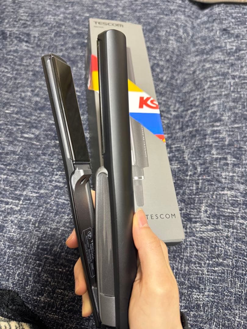 TESCOM スチーム機能付きストレートヘアアイロン