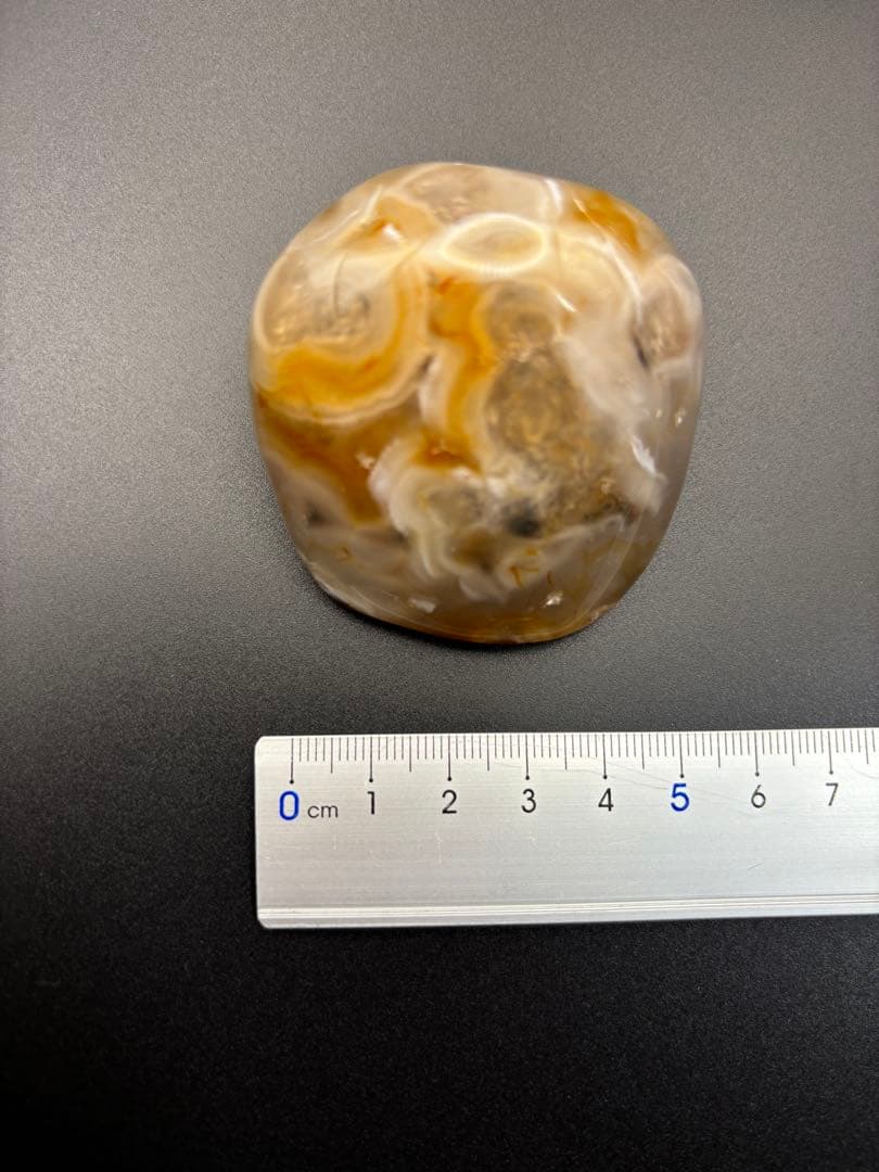 命根石　パワーストーン　瑪瑙 握りお守り(2)