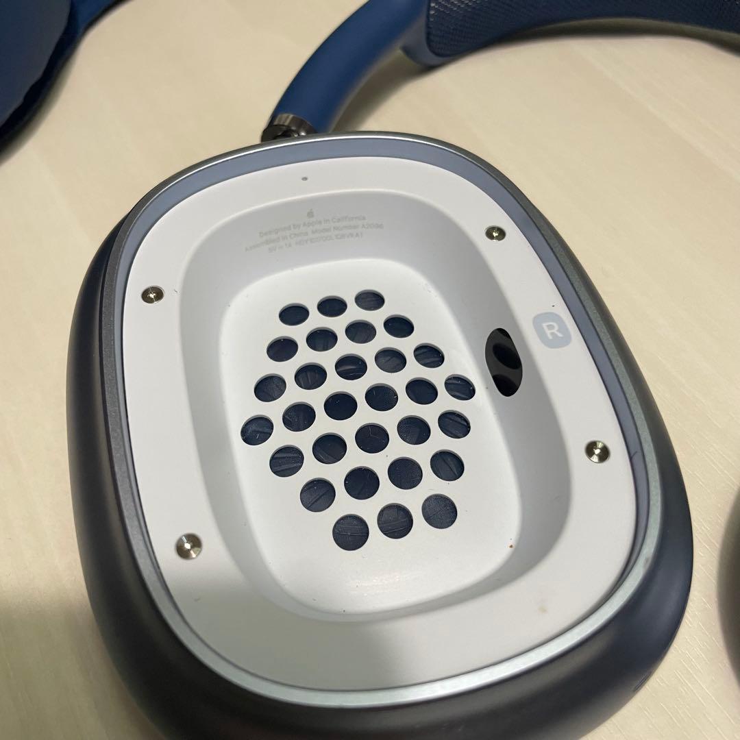 airpods MAX☆ブルー☆箱 スマートケース付き☆ヘッドホン☆Apple