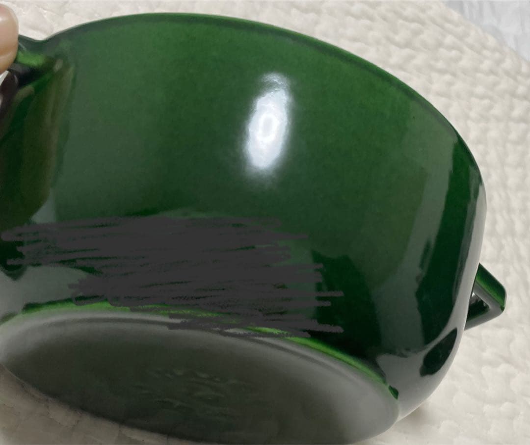 〈新品〉ストウブ　ワナベS オリーブ　バジルグリーン