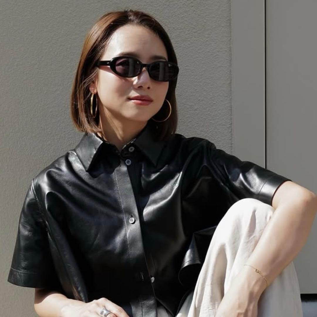 【美品・完売品】Zoff × 伊原葵 コラボサングラス ブラック