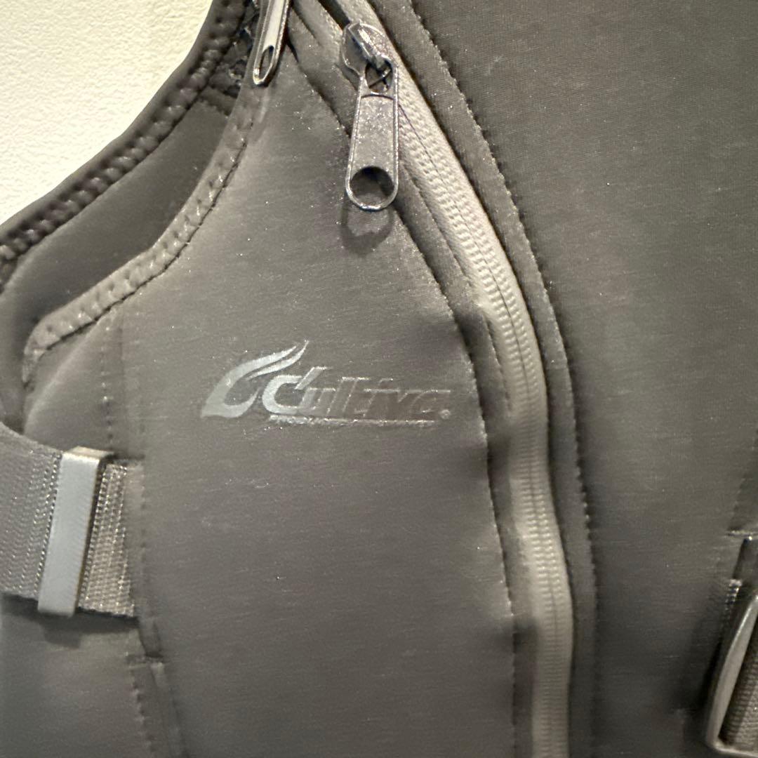 カルティバ　撃投　ライフジャケット ブラック