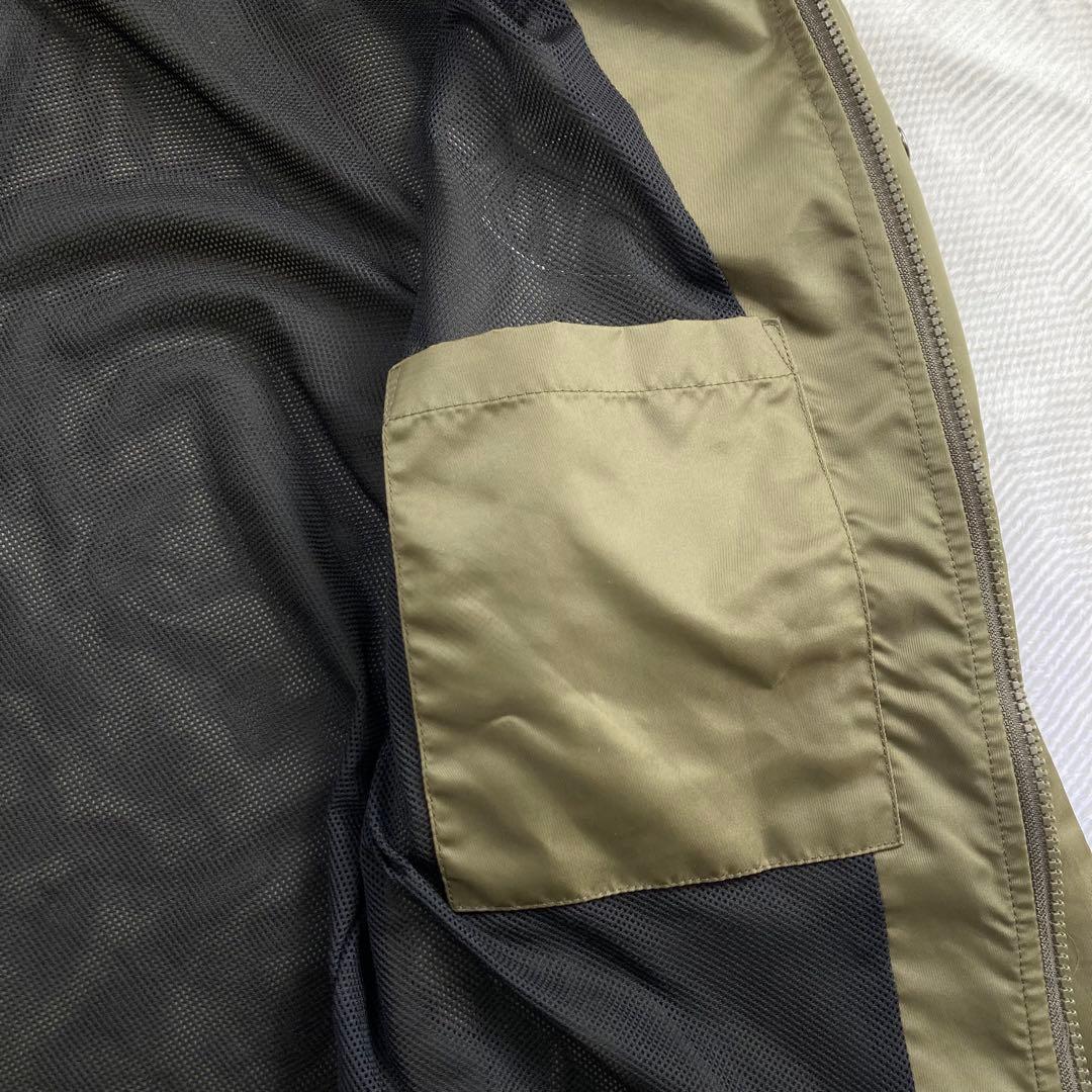 VANSON MOTOBLUEZ別注 ナイロンコーチジャケット オリーブ