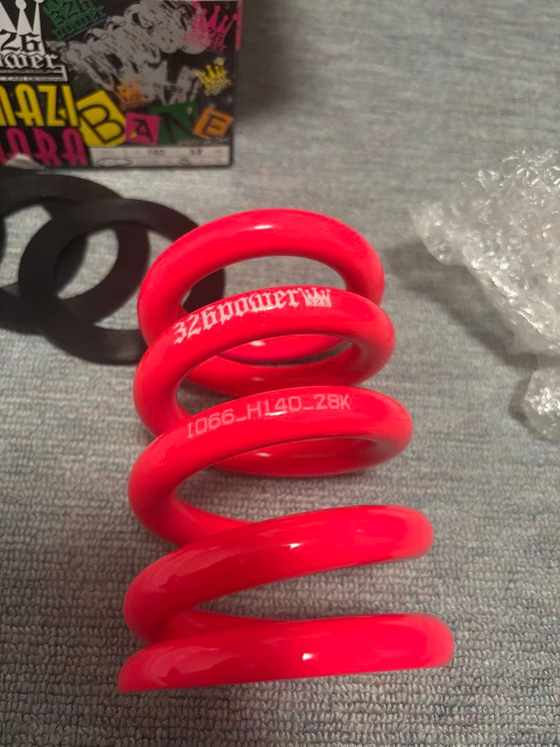 326power チャラバネ 新品　ID65(66)-H140-28k