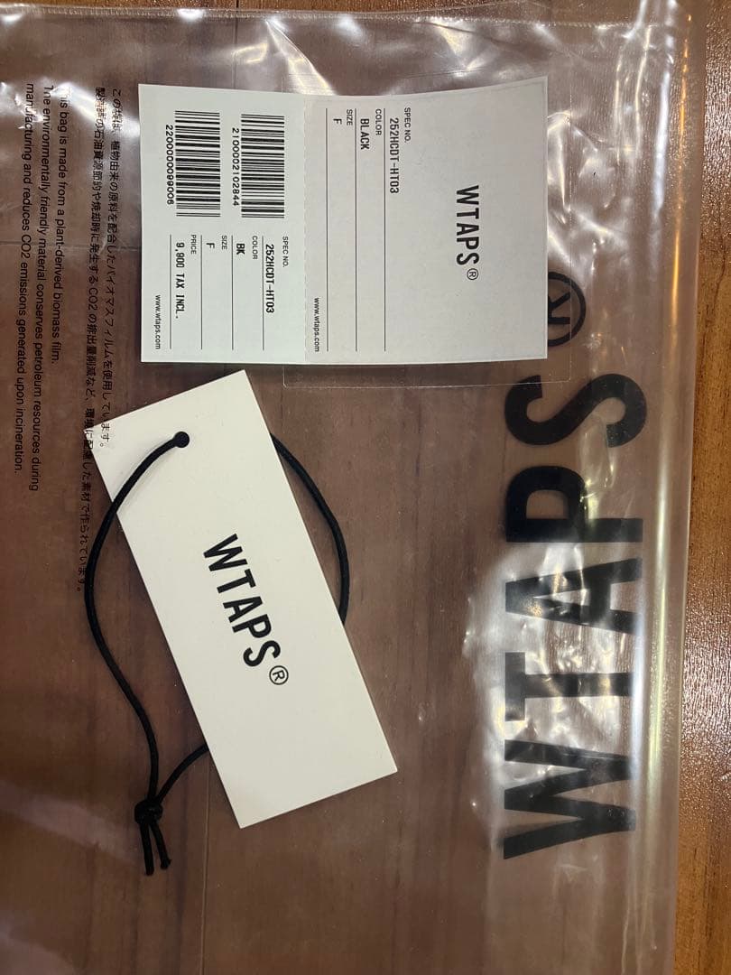 【新品未使用】wtaps T-5 252HCDT-HT03 BLACK 完売品