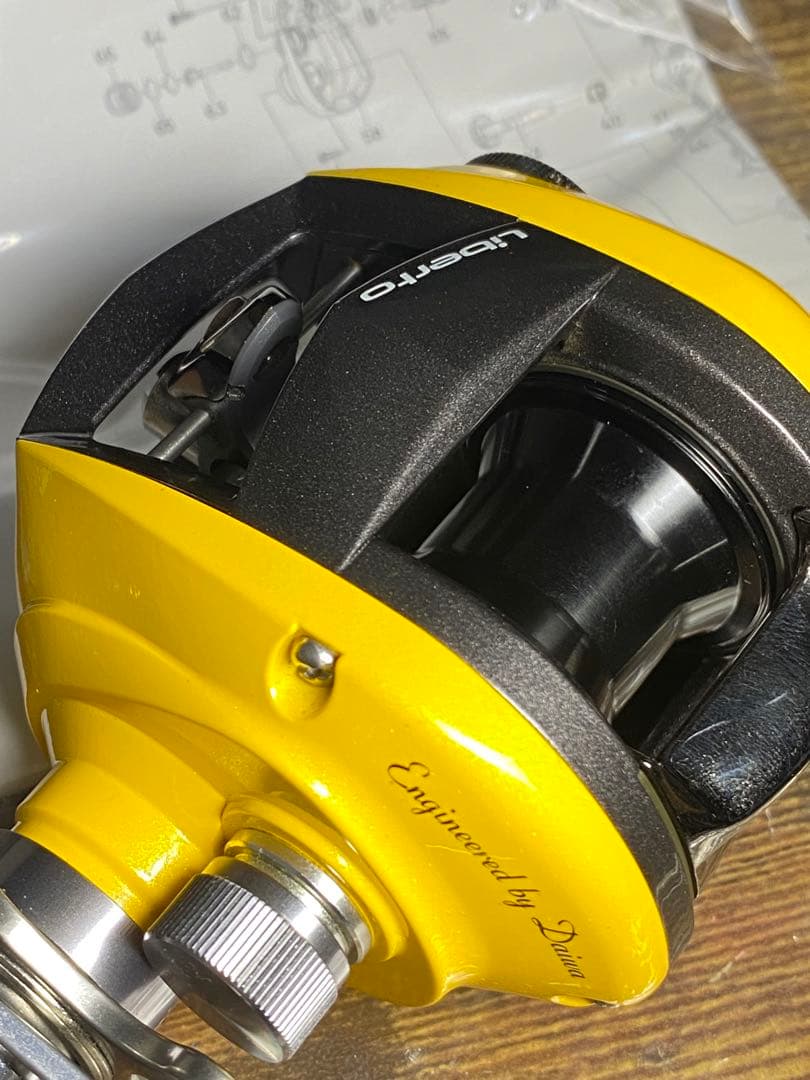 Daiwa 04リベルトピクシー　イエローパール　極美品　左巻き　限定カラー