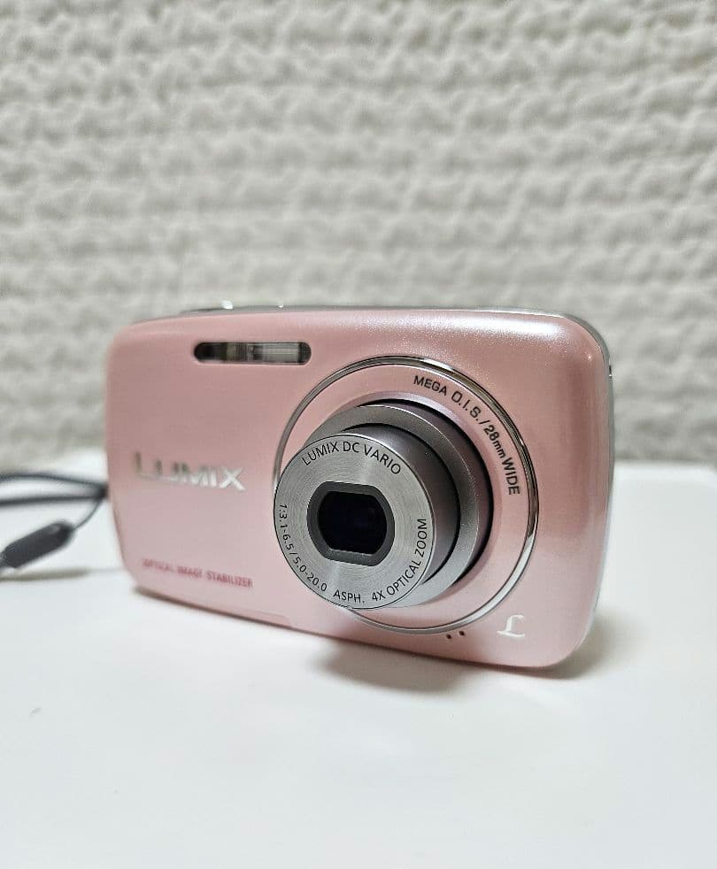 極美品✨動作品✨Panasonic LUMIX DMC-S1 ピンク 9点セット