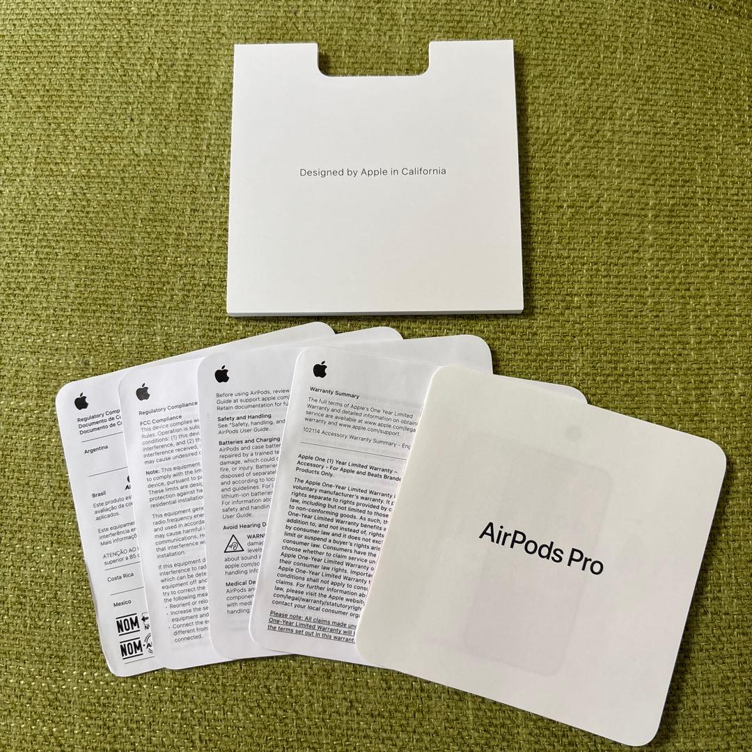 【美品】Apple純正品✳︎AirPods Pro 第二世代✳︎右耳不具合
