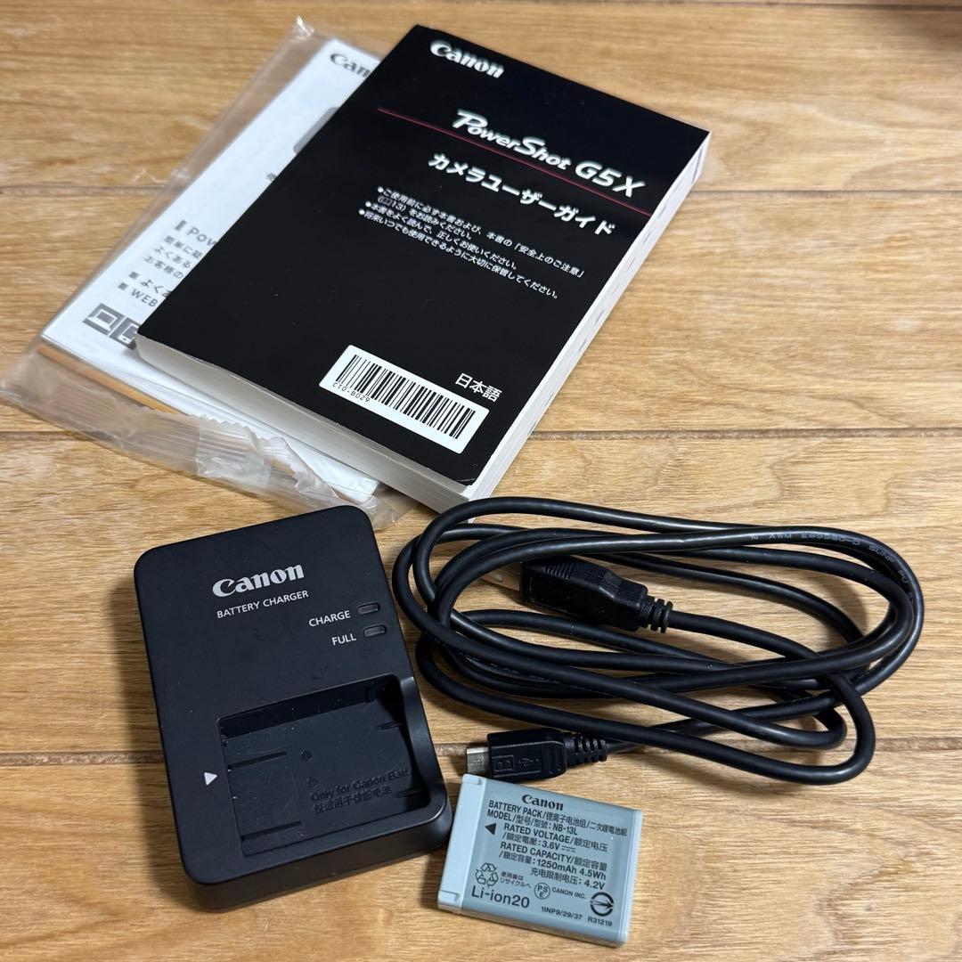 美品！Canon PowerShot G5X 箱あり