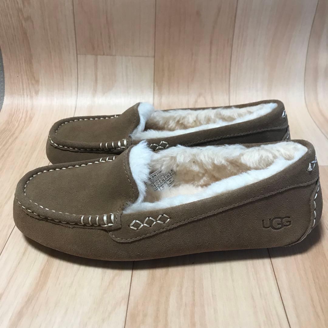 【新品】UGG ANSLEY モカシン チェスナット 24.0㎝